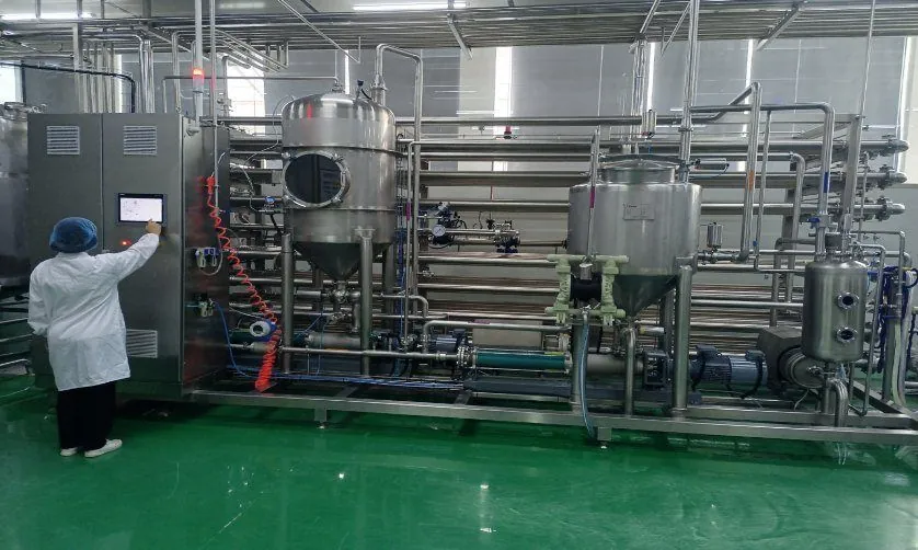 Reverse-osmosis water treatment — every batch starts from treated water